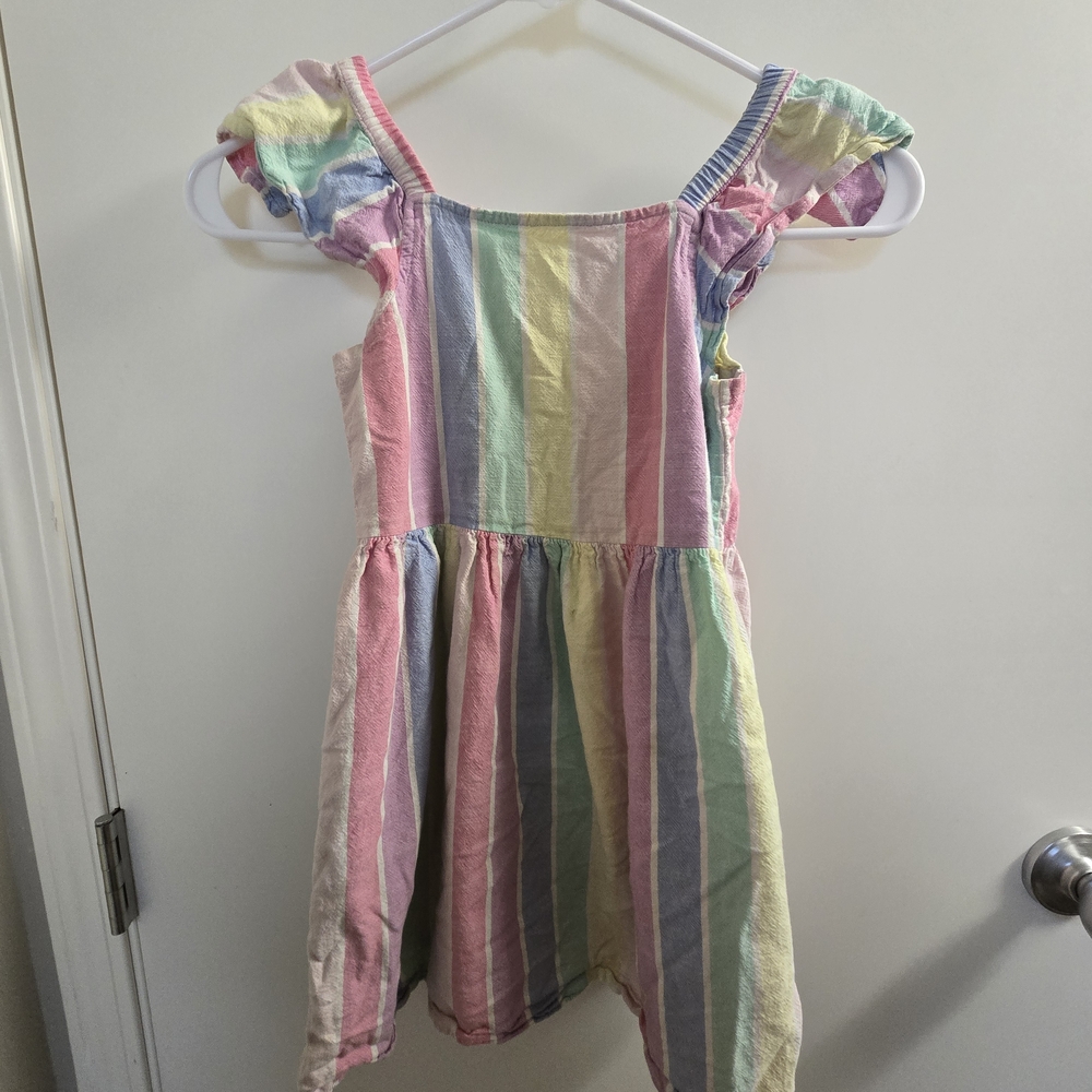 George Pastel Striped Cotton Garment